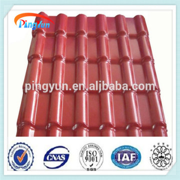 PVC roofing sheet/Spanish roofing sheet/synthetic resin roofing sheet/ASA Coated PVC roofing sheet