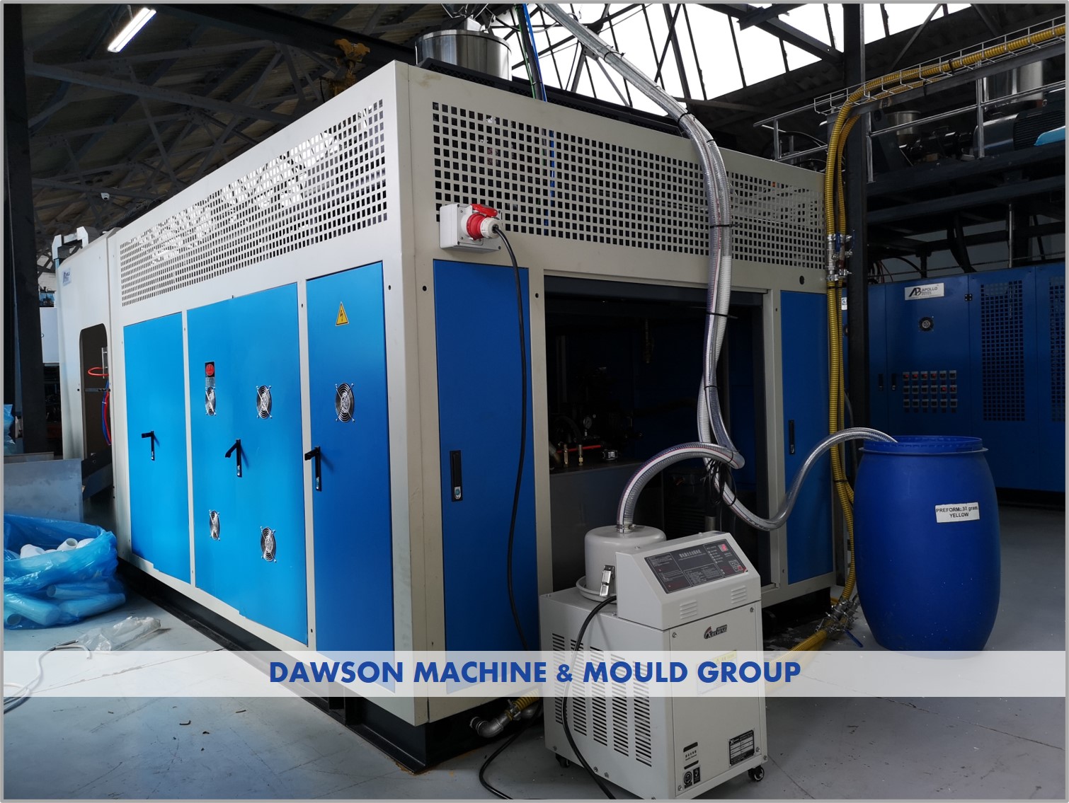 Custom Design HDPE Oil Bottle Lubricating Motor Oil Packaging Extrusion Blow Molding Machine