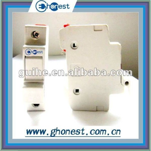 ZT Din rail fuse base for cylindrical fuse links / cylindrical fuse carrier / fuse holder