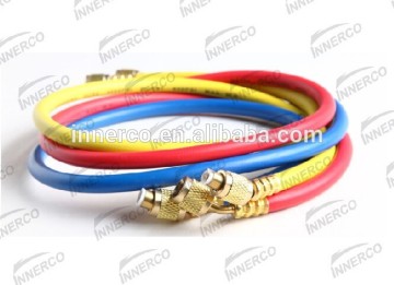 Charging hose,refrigerant charging hose,freon charging hose r22 r134a r407c r404a r410a