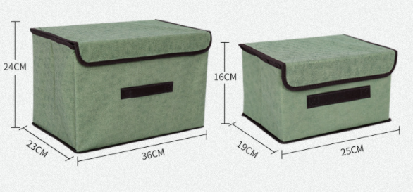 Multifunction Non-Woven Foldable Home Storage Box