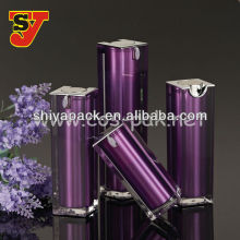 Square Acrylic Airless Cosmetics Paint Bottles