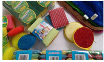 Cellulose Sponge Scrubber