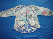 eco friendly baby drawing apron