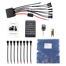 IP68 Waterproof Dual Remotes Truck Wheel Light Controller