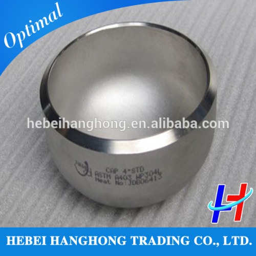 1/2"-48" stainless steel tube end cap end cap for steel tube