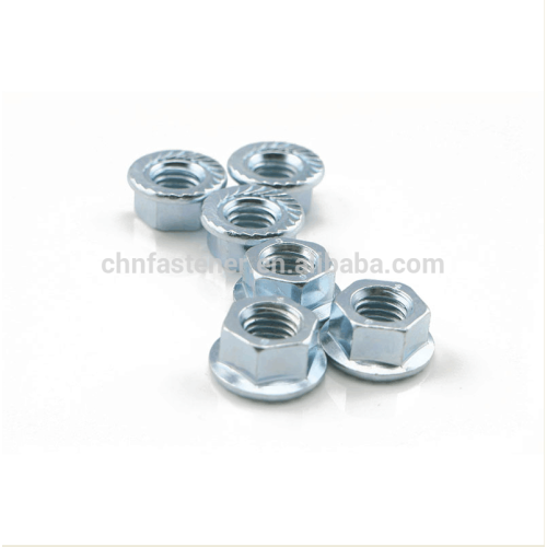 Flange Baja Karbon Biru Putih Seng Flange NUT