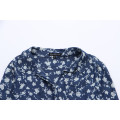 Ladies Denim Printed Shirt