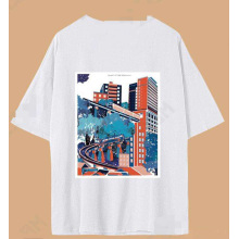 City printing on the t-shirt