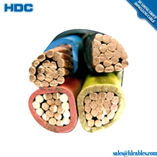 underground copper cable LV PVC sheathed 185mm2 3.5c xlpe cable