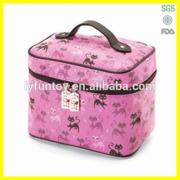 satin promotional travel bag satin cosmetic bag