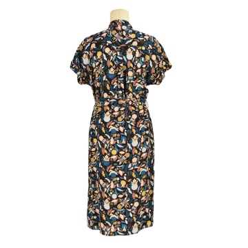 Mode personnalisée à la mode vêtements de luxe robe designer d&#39;été en mousseline de soie robe longue froncée pour les femmes