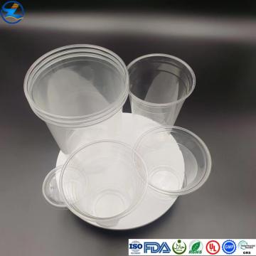 Clear Thermoforming PLA Cup ที่เป็นมิตรกับสิ่งแวดล้อมที่กำหนดเอง