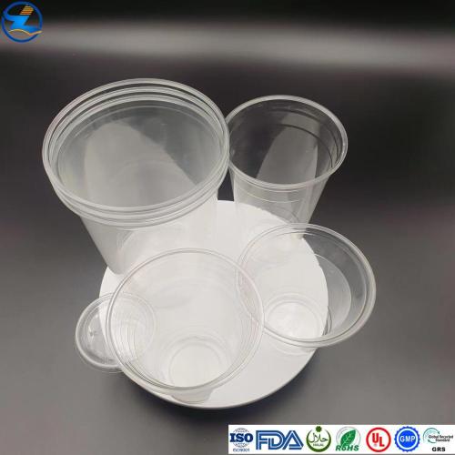 Custom Eco-friendly Clear Thermoforming PLA Cup