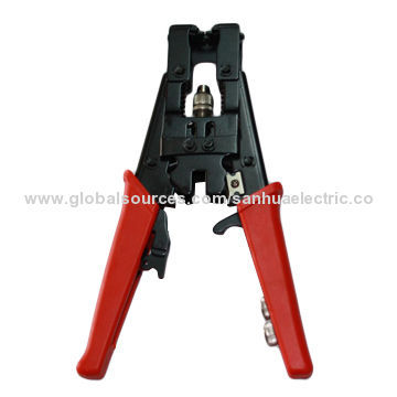 Crimp hand tools for F, BNC connector