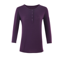 High Quality Merino Wool Breathable T-Shirts and Henley Shirts for Women