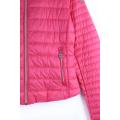 핑크 쇼트 다운 재킷