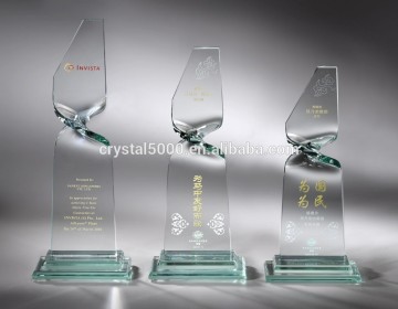 wholesale crystal hand trophy for gifts