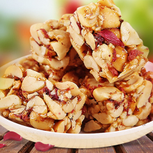 China Supplier Rose Flavor Handwork Peanut Crisps