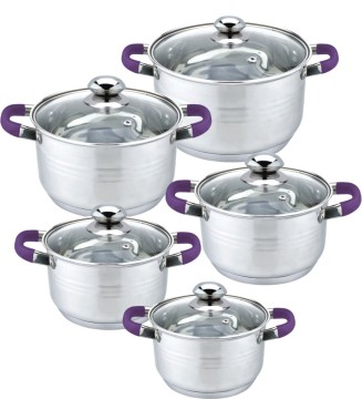 Casserole 10pcs cookware set