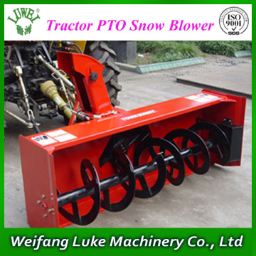 Tractor PTO snow blower thrower