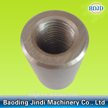 screw threaded rebar coupler/ rebar connector/steel rebar sleeve