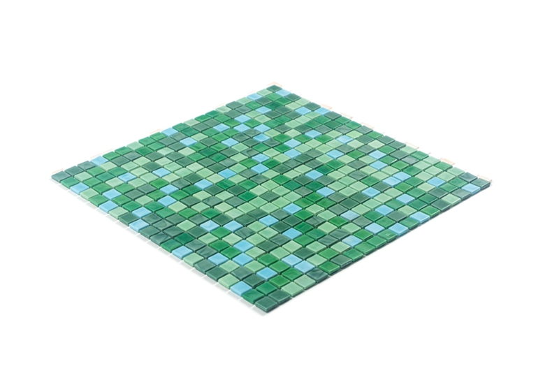 Classic glass mosaic art tiles for outdoor