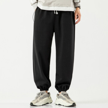 Wholesale High Quality Mens Sweatpants Black Custom