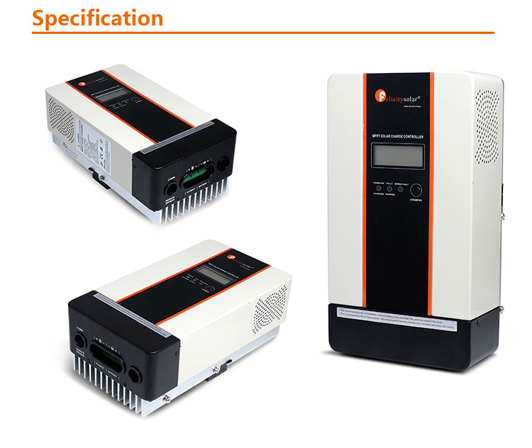 6000w large power 12/24/48v Automatic change 120A MPPT Solar Controller, Wet/AGM/Gel battery solar charger