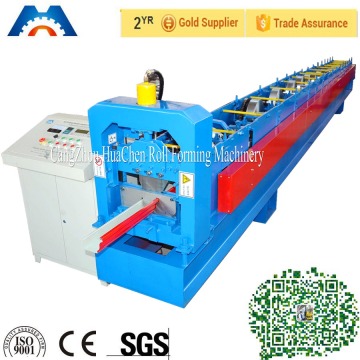 Hop diped roof gutter sheet metal profiling machine