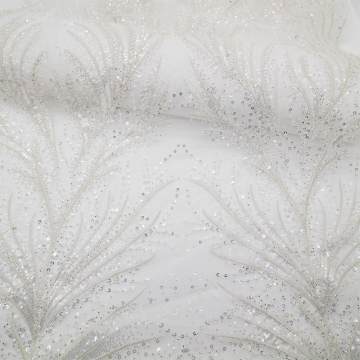 Fashionable wedding lace fabric120CM