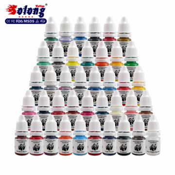 Solong tattoo mix color tattoo ink cheap permanent makeup ink