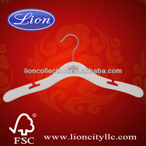 LEC-W5025 pure white wedding dress hangers