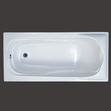 Gota acrílica rectangular para adultos en la bañera