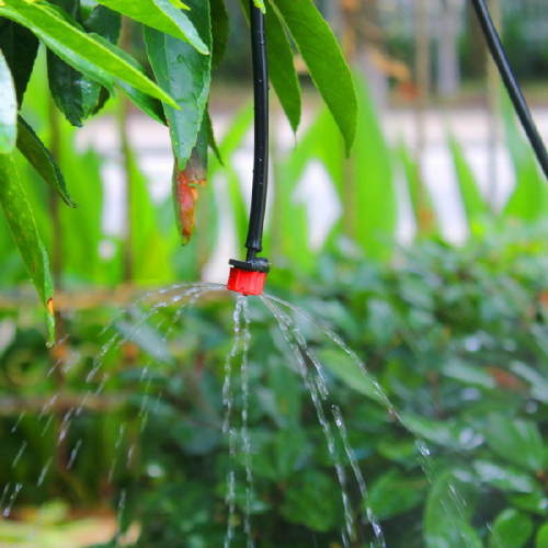 Micro gocciolatore regolabile per irrigazione in plastica agricola