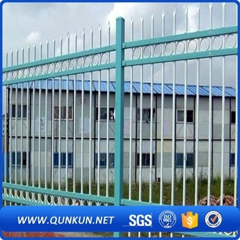 Wholesale Colorful or galvanized Steel Palisade Fence