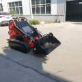 Mini skid steer loader 1 ton roda kecil