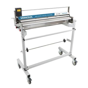 Automatic Paper Gluing Machine with Wallpaper Pasting Tables for Sale