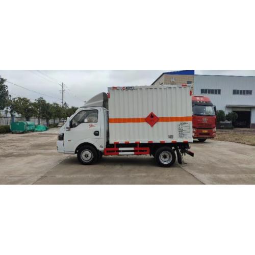 Carrier de van de artigos perigosos Chengli Van Cargo Caminhão