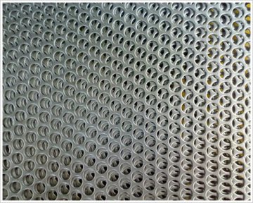 perforated sheet metal facade