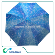 manual open 3 fold image photo print umbrella