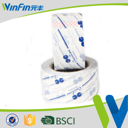 White cheap bopp logo printed adhesive carton sealing tape