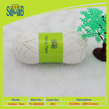 2016 yarn factory new arrival recycled 100 cotton yarn high quality combed cotton yarn from Shanghai