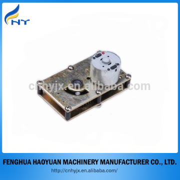 Micro 12v dc motor gear box with gear reduction