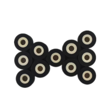 Low Price 36mm x 16mm Black Dry Ink Roller for Plastic Bags