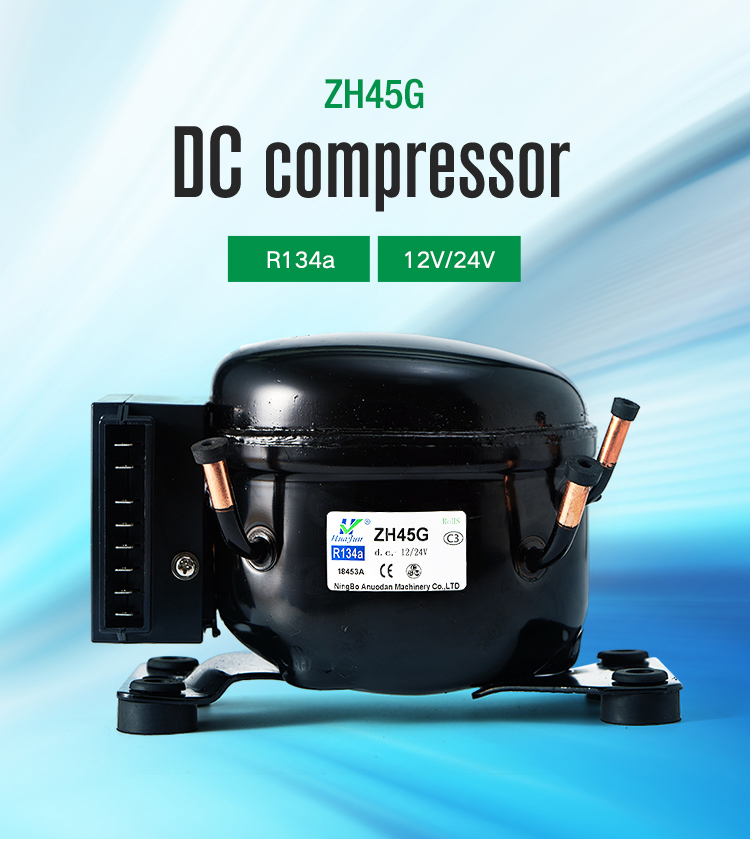 R134a Refrigerator 12V DC Compressor For Mini Fridge