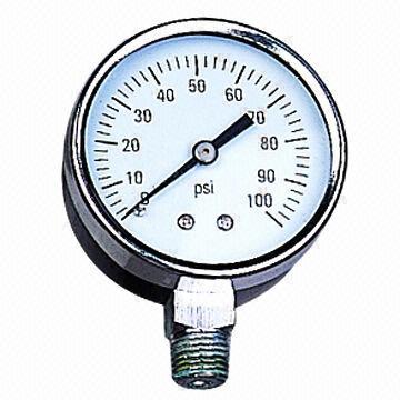 Manometer med 1.5/2/2.5/3 inches Diameter, ODM och OEM-order är Välkommen