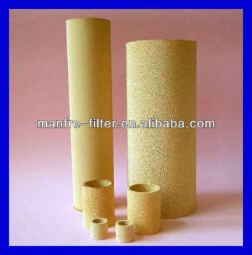 Sintered bronze filter element(metal powder filter element)