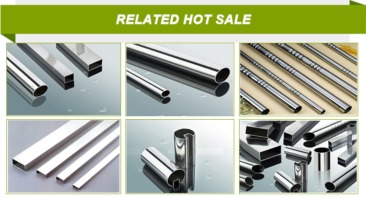 Stair Accessories crystal rot test hollow stainless steel square tube