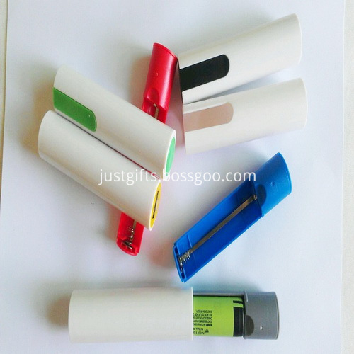 Promotional Cylinder ABS Power Bank 2600mAh_5